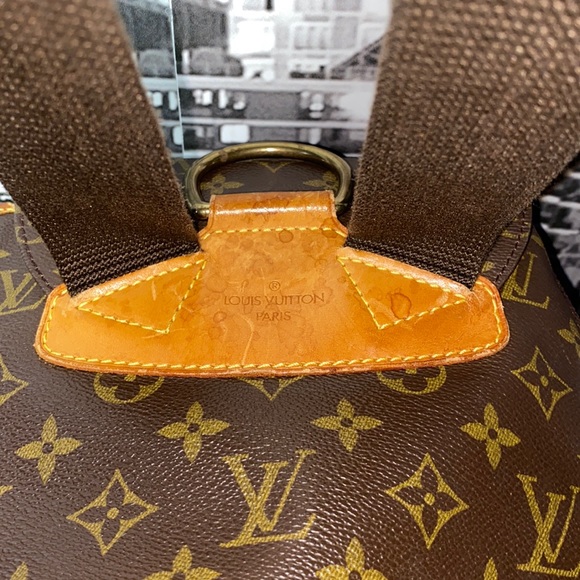 Authentic Louis Vuitton Monogram BackPack Montsouris GM main image 12